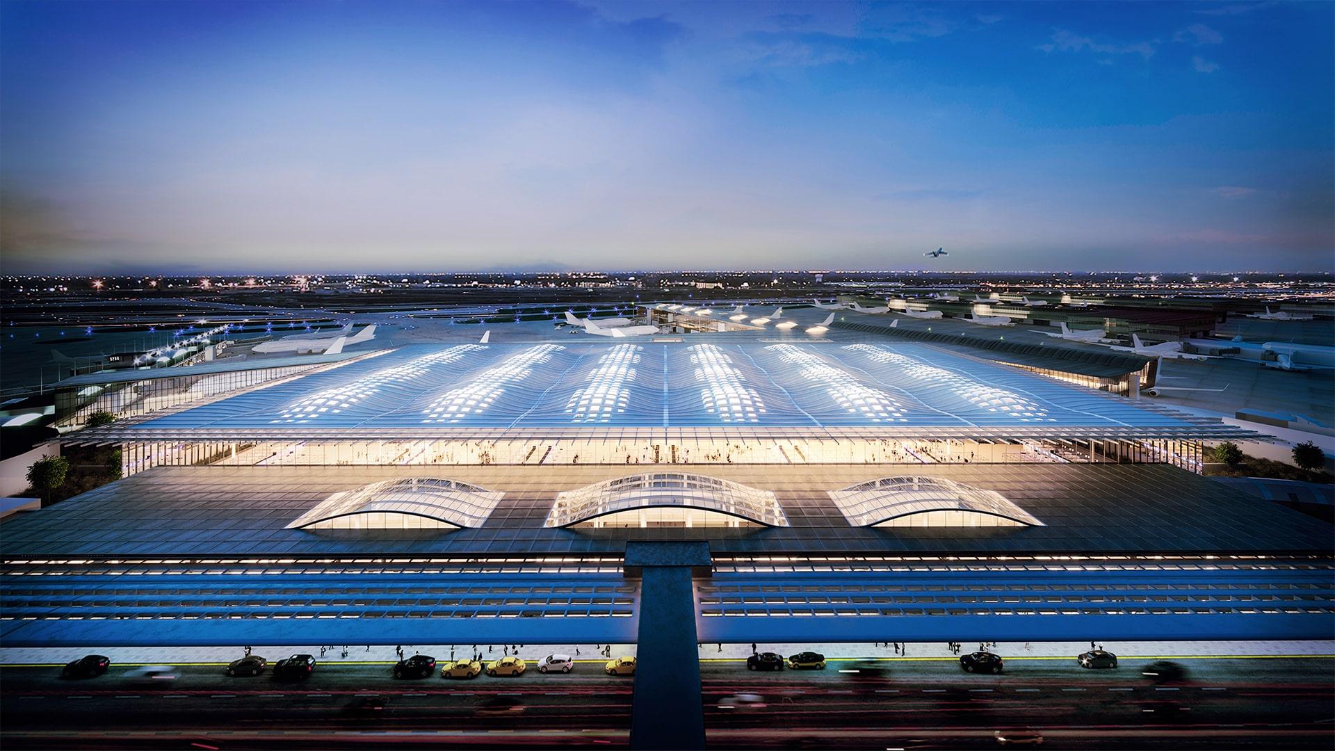 The O’Hare expansion proposal from Skidmore, Owings & Merrill (Chicago Department of Aviation)