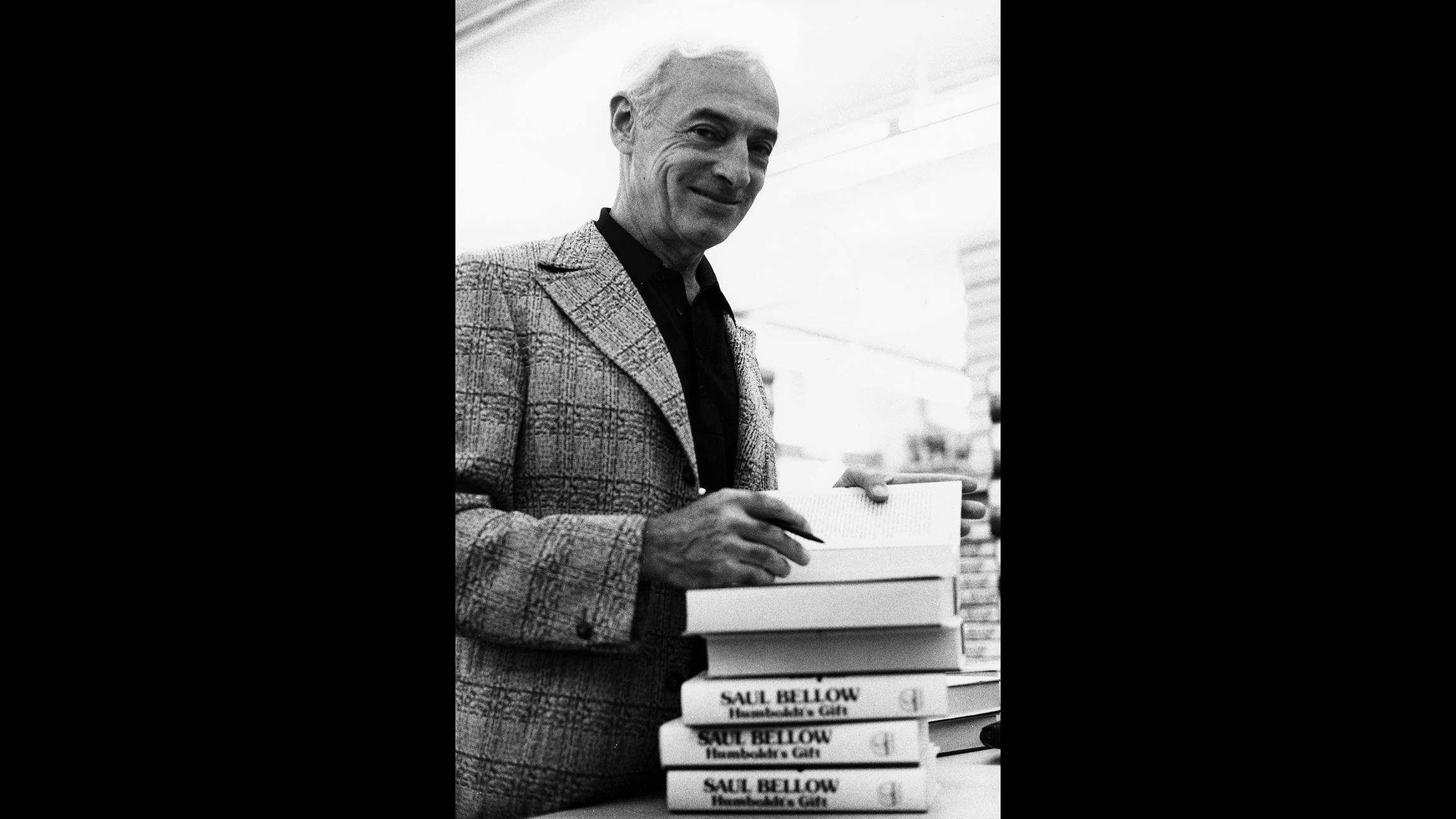 Saul Bellow (Photo: John Vail / Special Collections Research Center, University of Chicago Library)