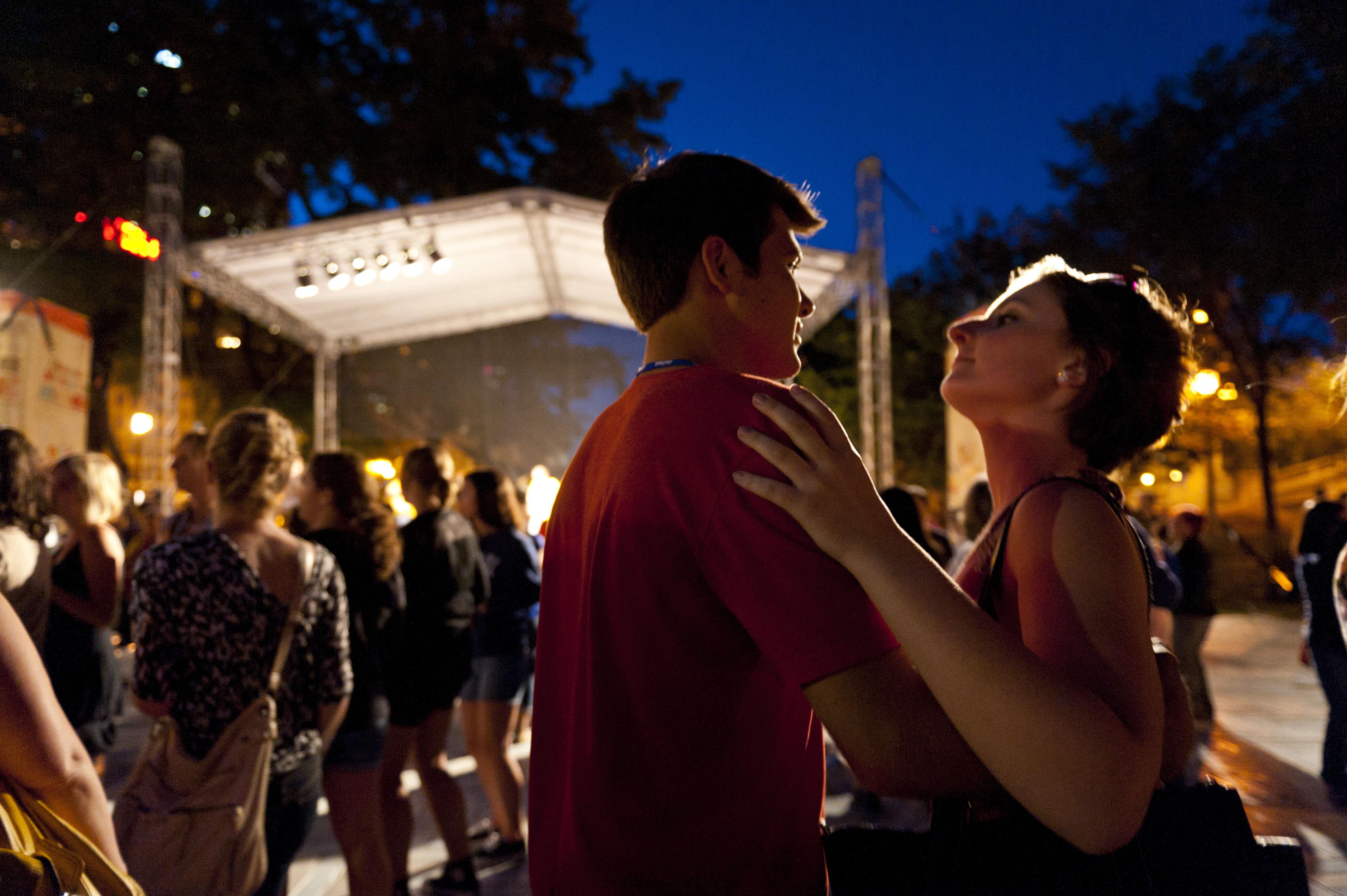 Grab a dance partner for the city's annual SummerDance festival through Sept. 11. (Courtesy City of Chicago) 
