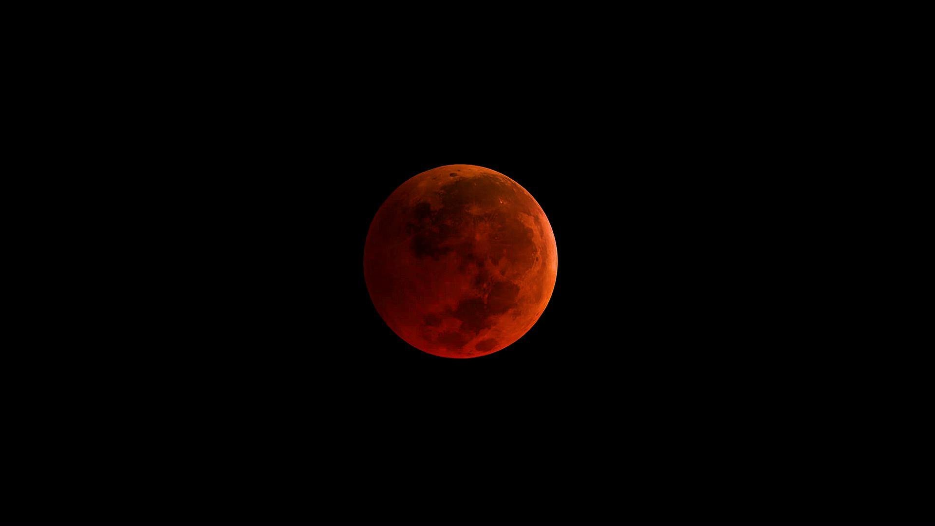 A rare celestial event Jan. 31 will result in a super blue blood moon, when the moon will past through the Earth's shadow and take on a reddish tint. (NASA)