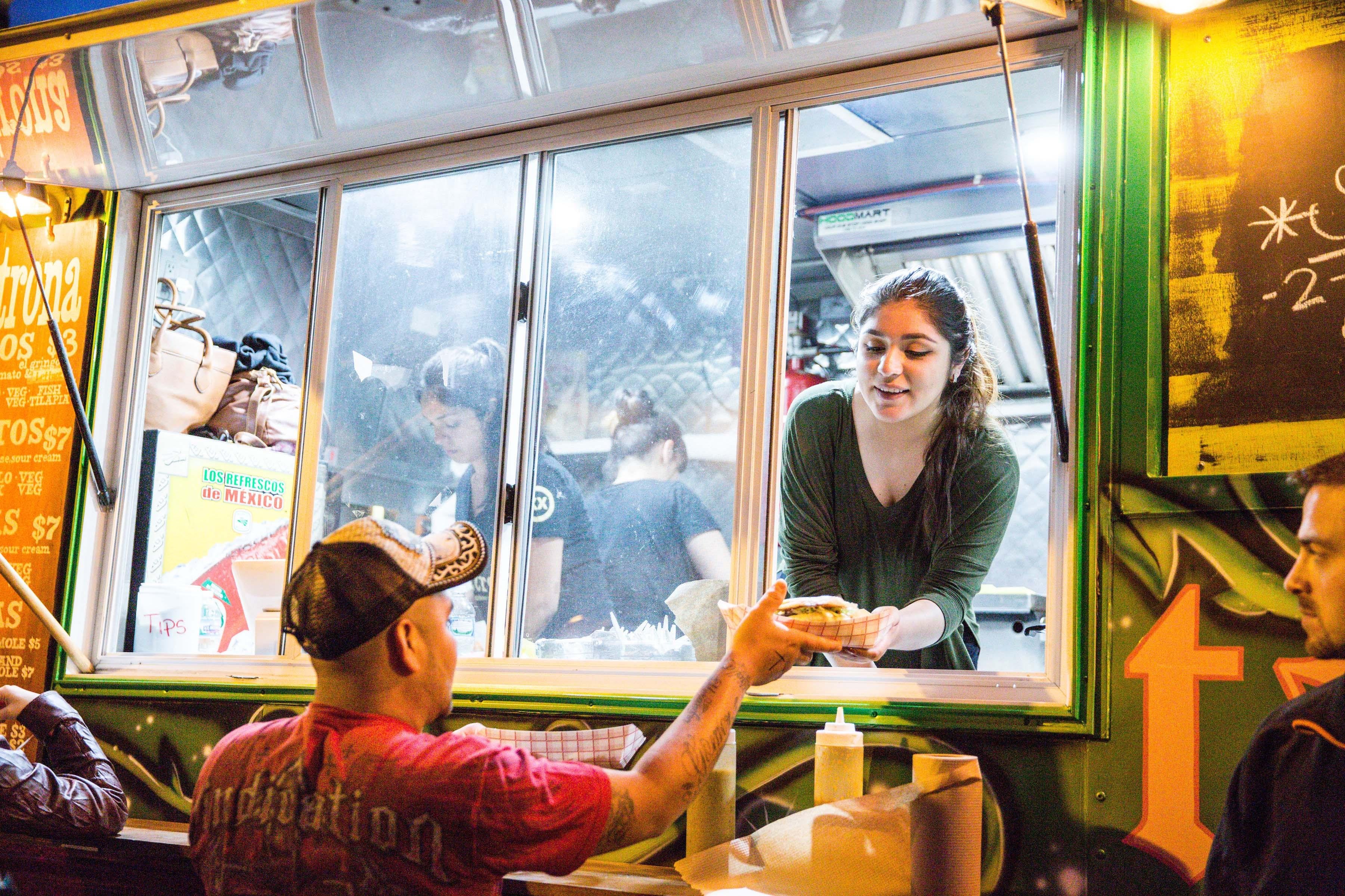 Stock up on snacks at the West Town Food Truck Social.