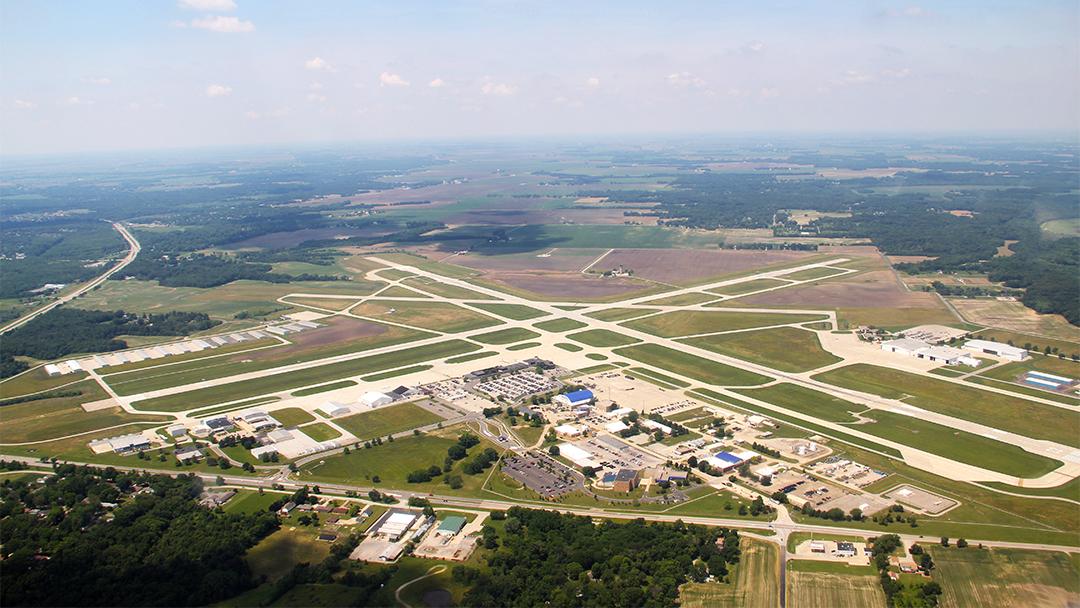 Abraham Lincoln Capital Airport in Springfield