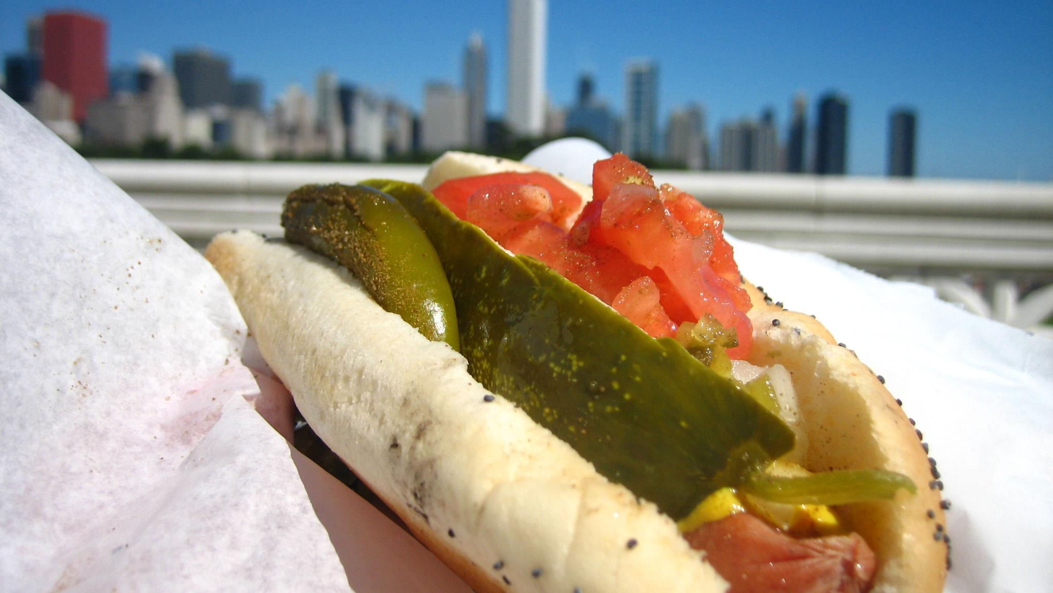 Master the art of the Chicago hot dog. (Jeremy Keith / Flickr)