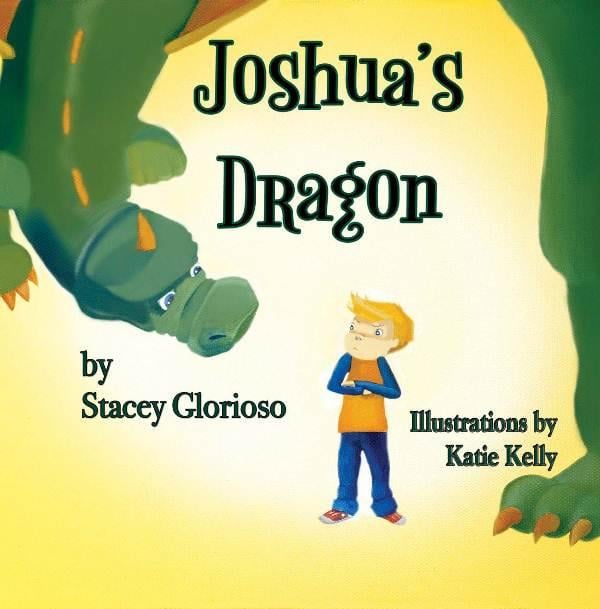 Stacey Glorioso’s book, “Joshua’s Dragon,” tells how Joshua, a child who is presumed to have autism, overcomes his fear of loud noises. 
