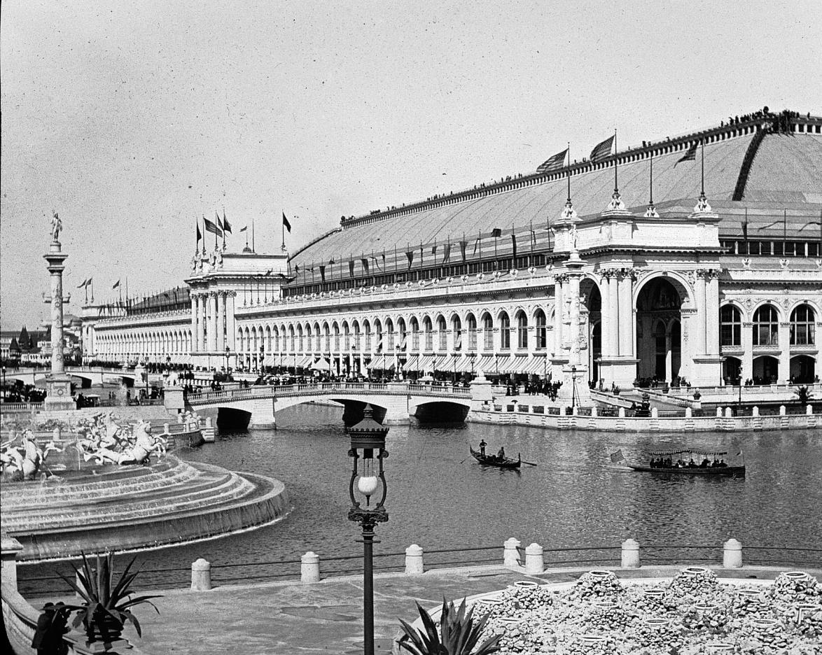 George B. Post’s behemoth Manufacturers and Liberal Arts Building at the 1893 World’s Columbian Exposition.