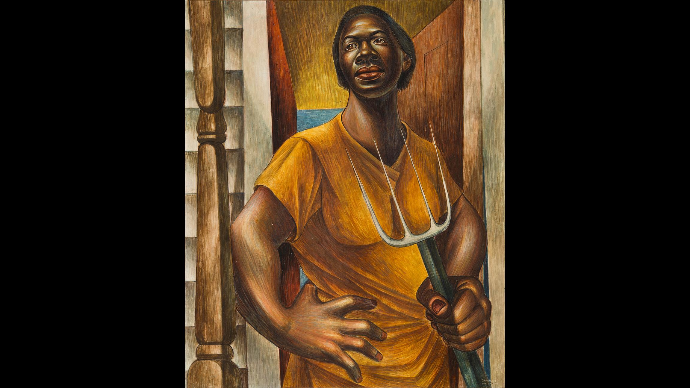 Charles White. “Our Land,” 1951. Private Colllection. (© The Charles White Archives Inc.)