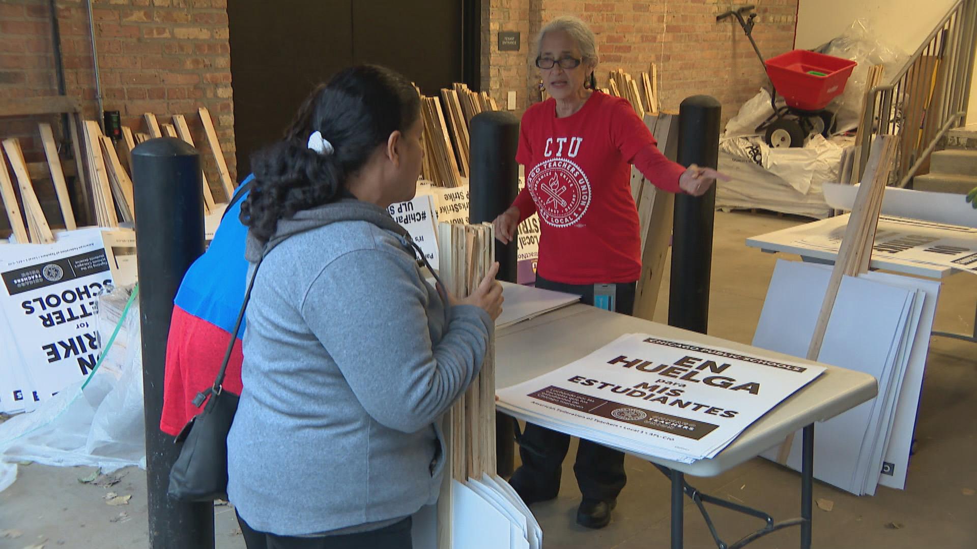 CPS teachers and support staff planned to hit the picket lines at 6:30 a.m. Thursday. 