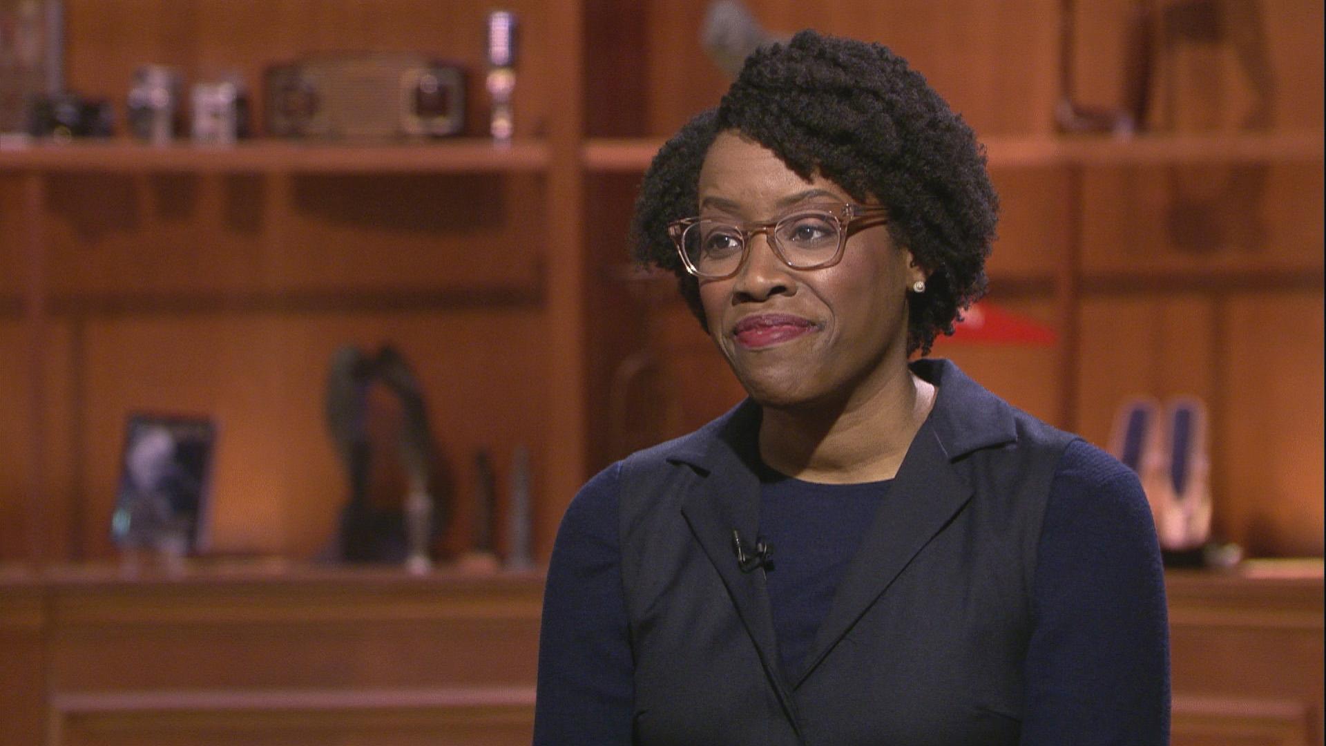 U.S. Rep. Lauren Underwood appears on “Chicago Tonight” on March 19, 2020.